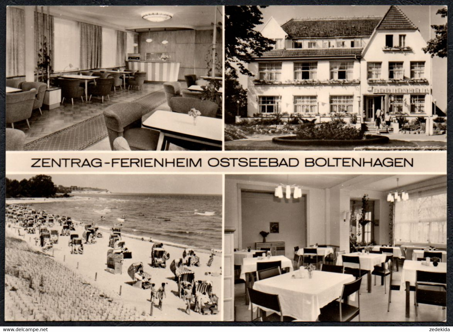 F4139 - TOP Boltenhagen ZENTRAG Ferienheim - VEB Bild Und Heimat Reichenbach - Boltenhagen