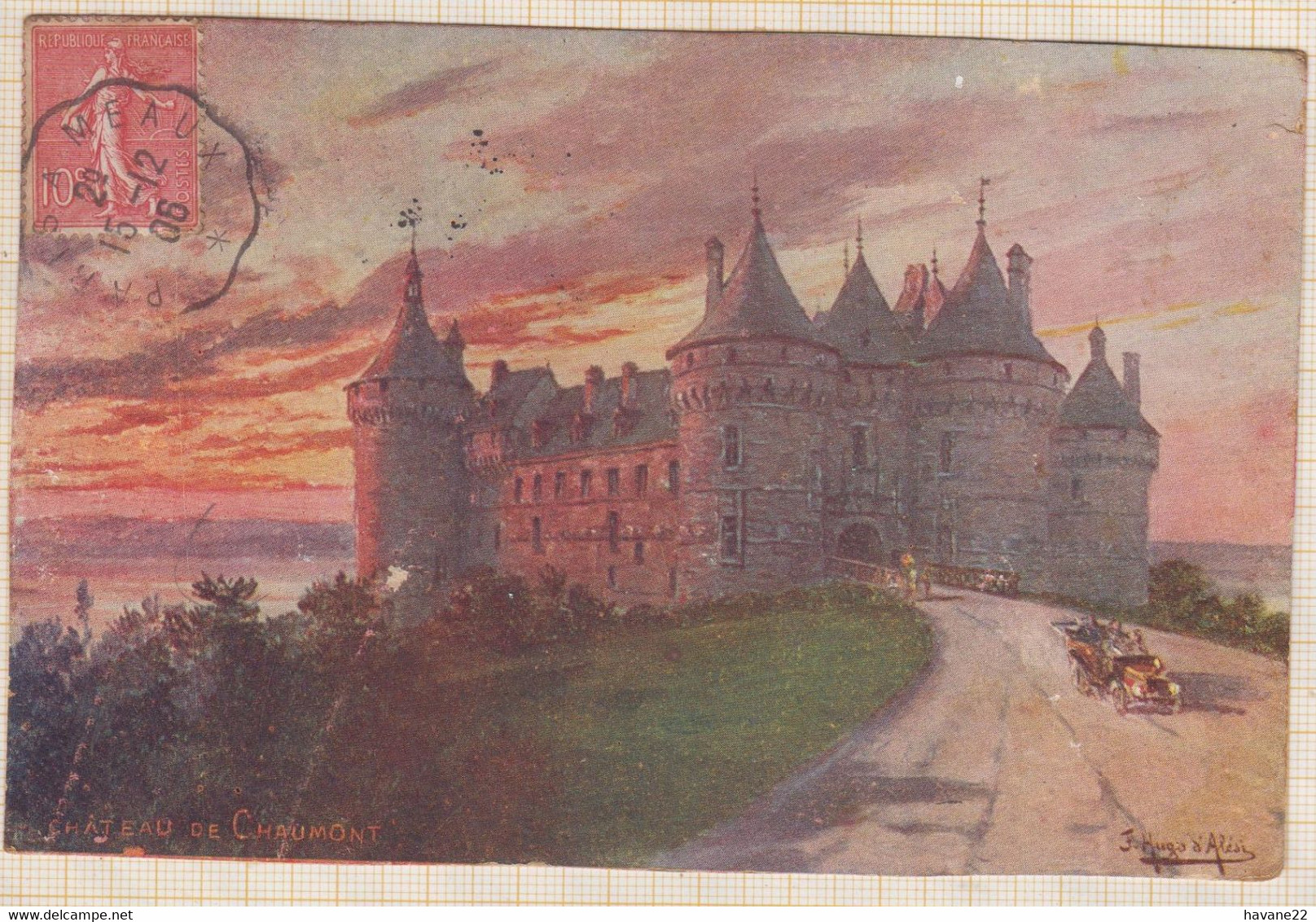 21B2160 D' ALESI HUGO - Chateau De Chaumont - D'Alési, Hugo