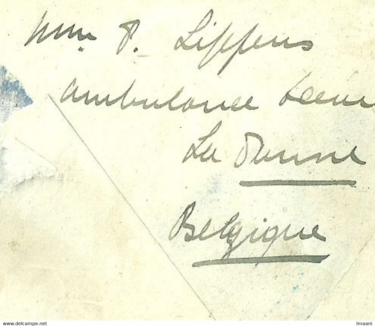 141 Op Brief PMB 2 16/3/17 -> GSTAAD, Strook CENSURE+stempel LETTRE PARVENUE OUVERT A LA CENSURE MILITAIRE (Rare (B8844 - Belgisch Leger