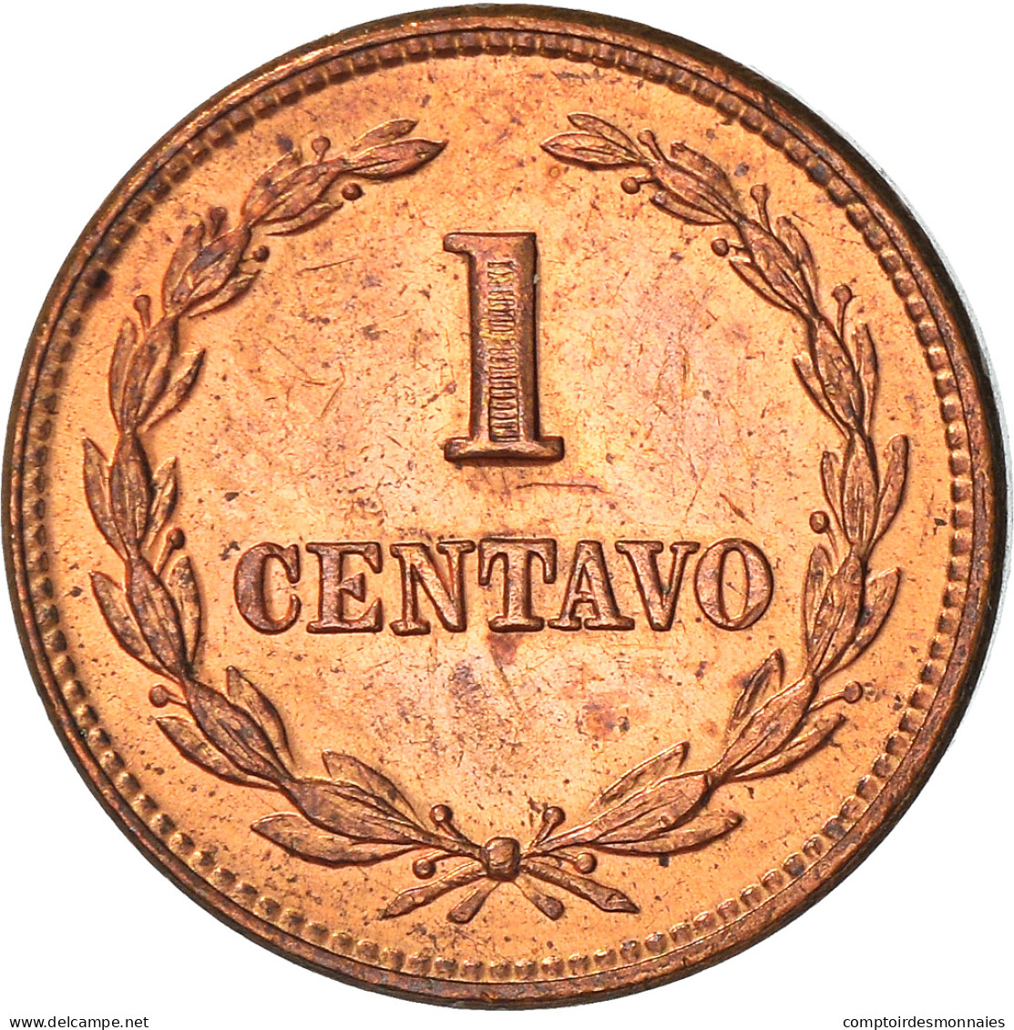 Monnaie, El Salvador, Centavo, 1972, TTB+, Bronze, KM:135.1 - El Salvador