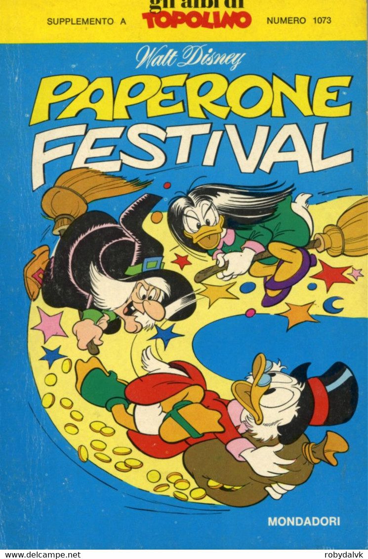 TOP 023 - WALT DISNEY - I CLASSICI # 61 - PAPERONE FESTIVAL - Disney