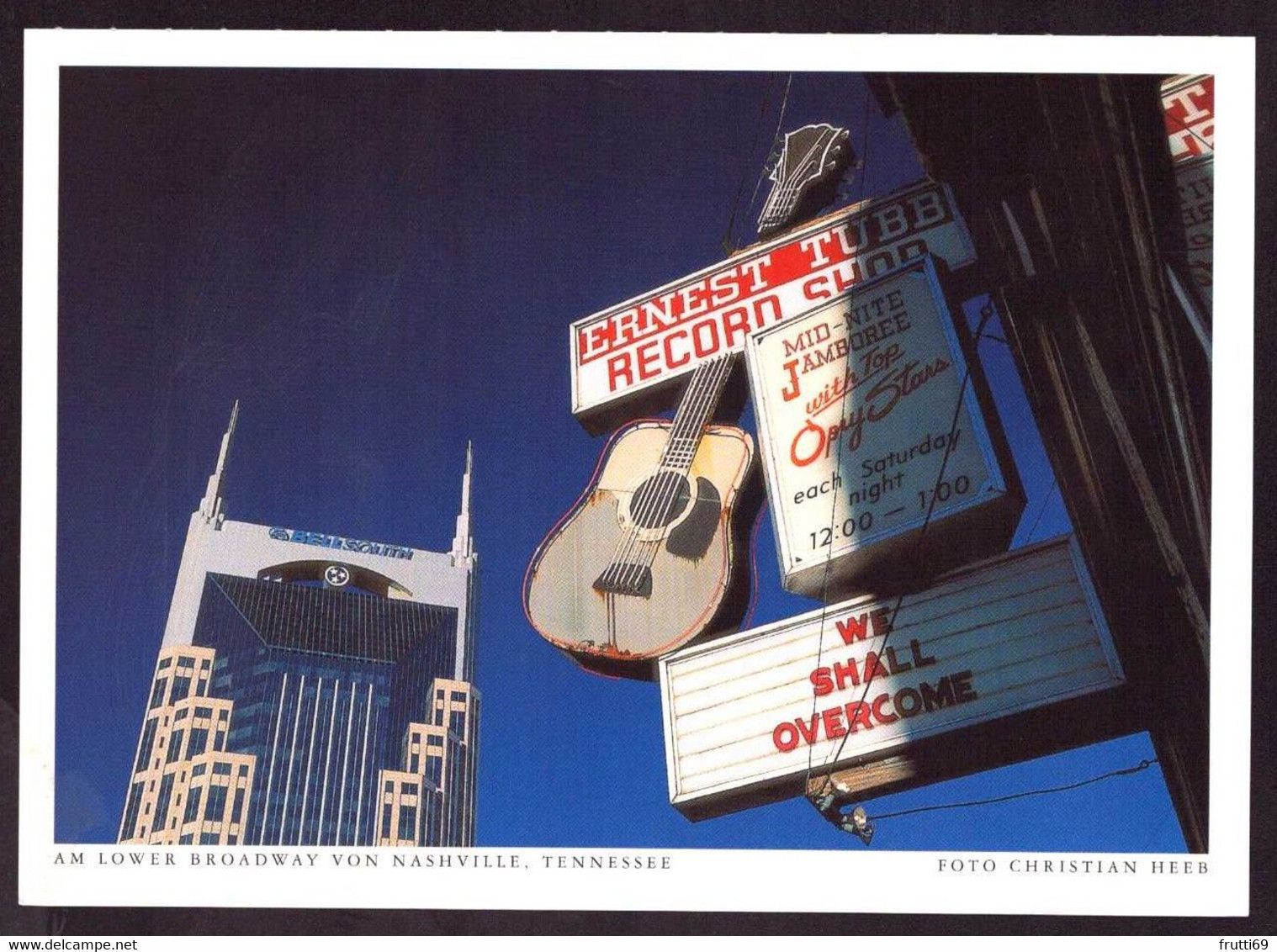 AK 001870 USA - Tennessee - Nashville - Am Lower Broadway - Nashville