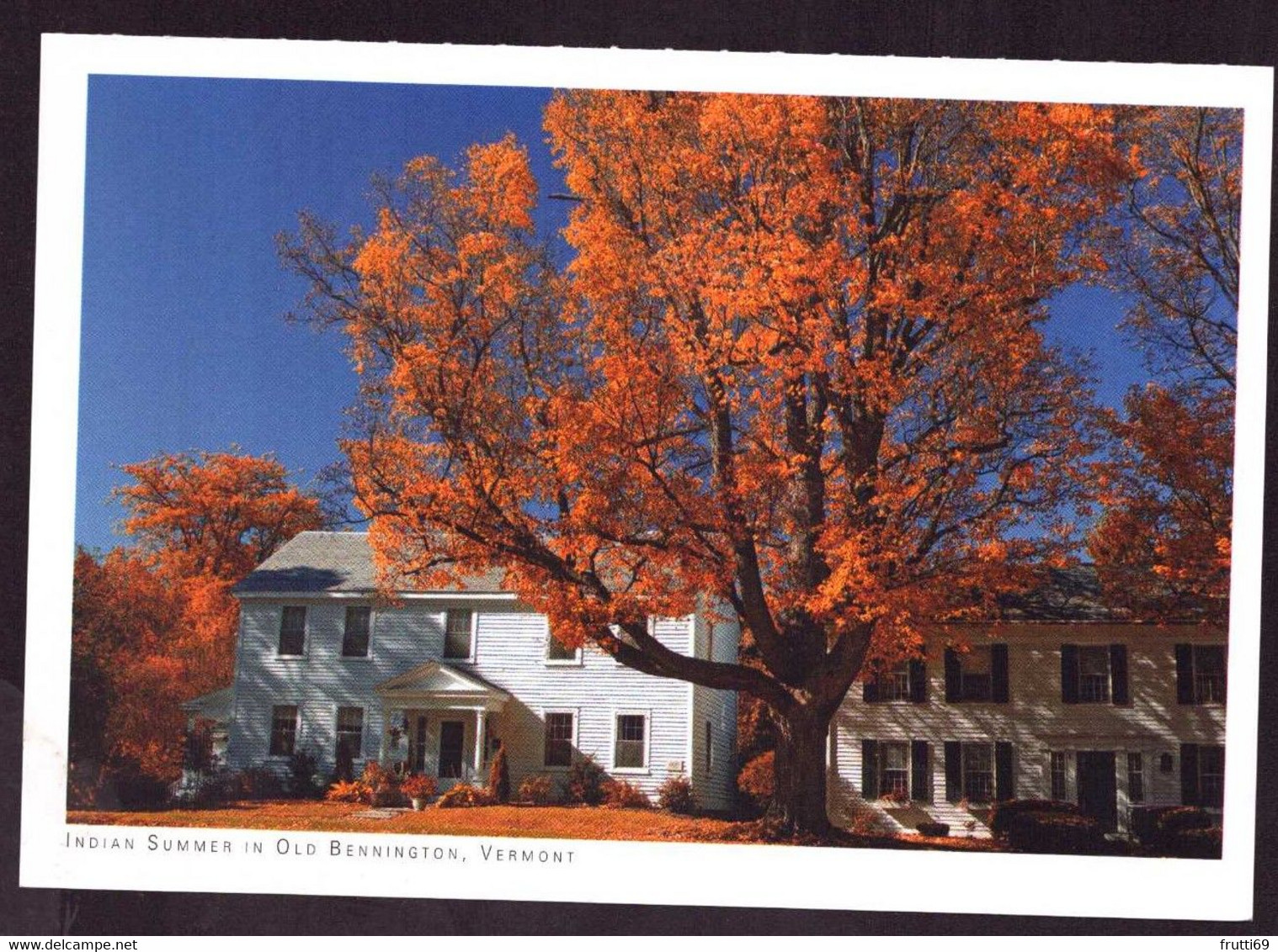 AK 001926 USA - Vermont - Indian Summer In Old Bennington - Bennington