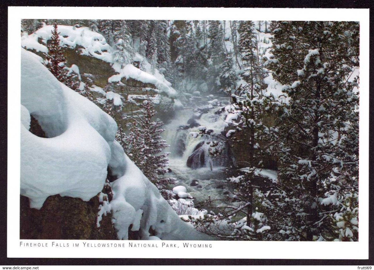 AK 001947 USA - Wyoming - Fireholr Falls Im Yellowstone National Park - Yellowstone