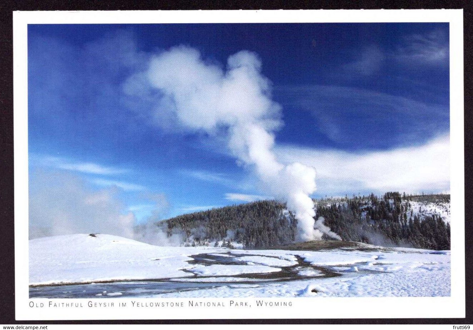 AK 001957 USA - Wyoming - Yellowstone National Park - Old Faithful Geysir - Yellowstone