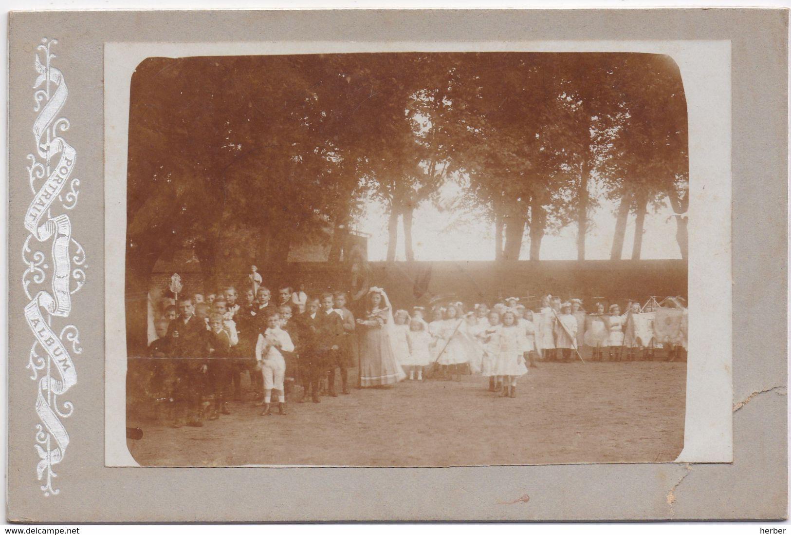 Carte Photo Foto (Afmeting: 16 Cm X 10,5 Cm) - LEUT - LEUTH MAASMECHELEN - 1910-1920 - Maasmechelen