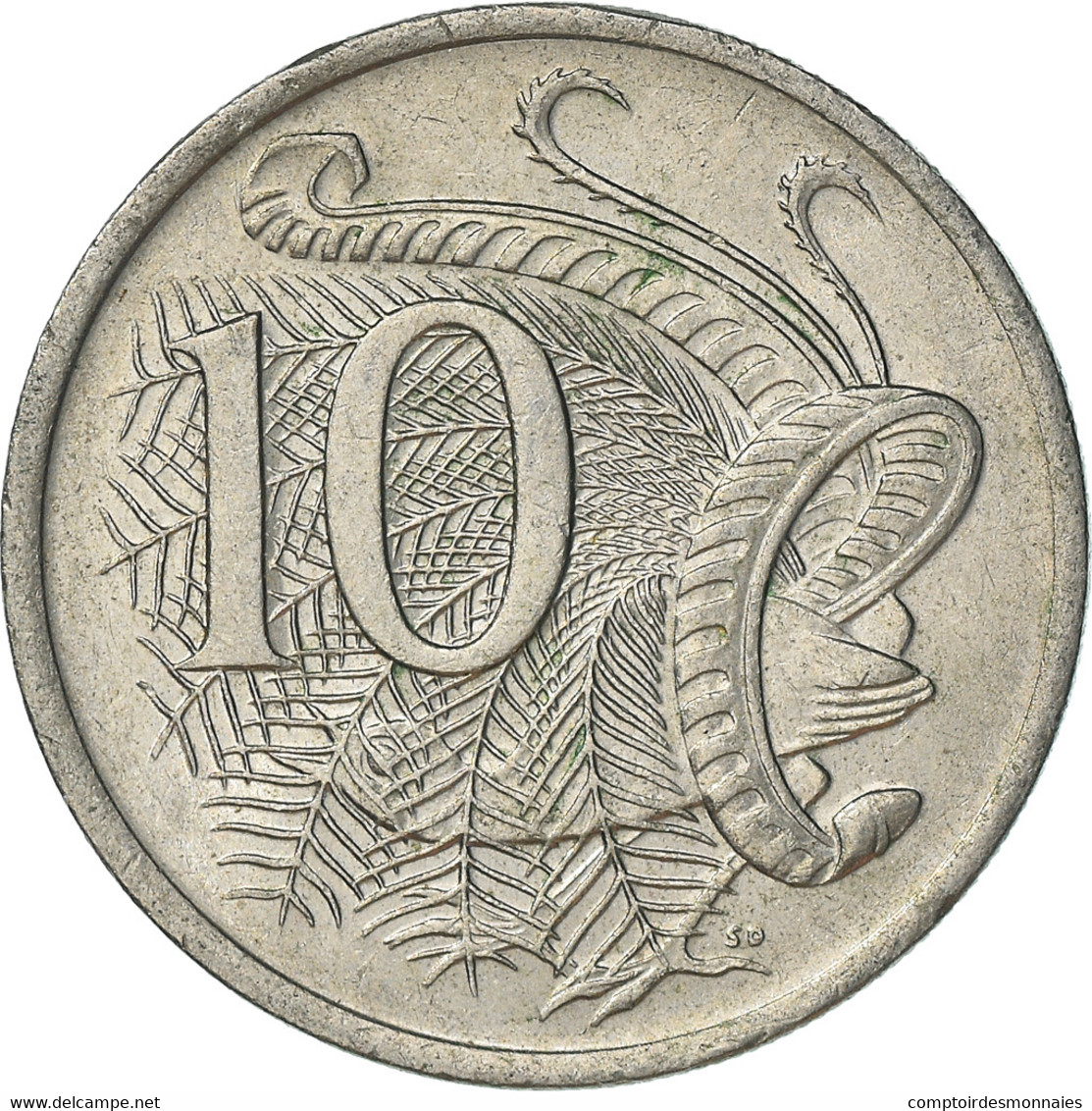 Monnaie, Australie, Elizabeth II, 10 Cents, 1982, TB+, Copper-nickel, KM:65 - 10 Cents