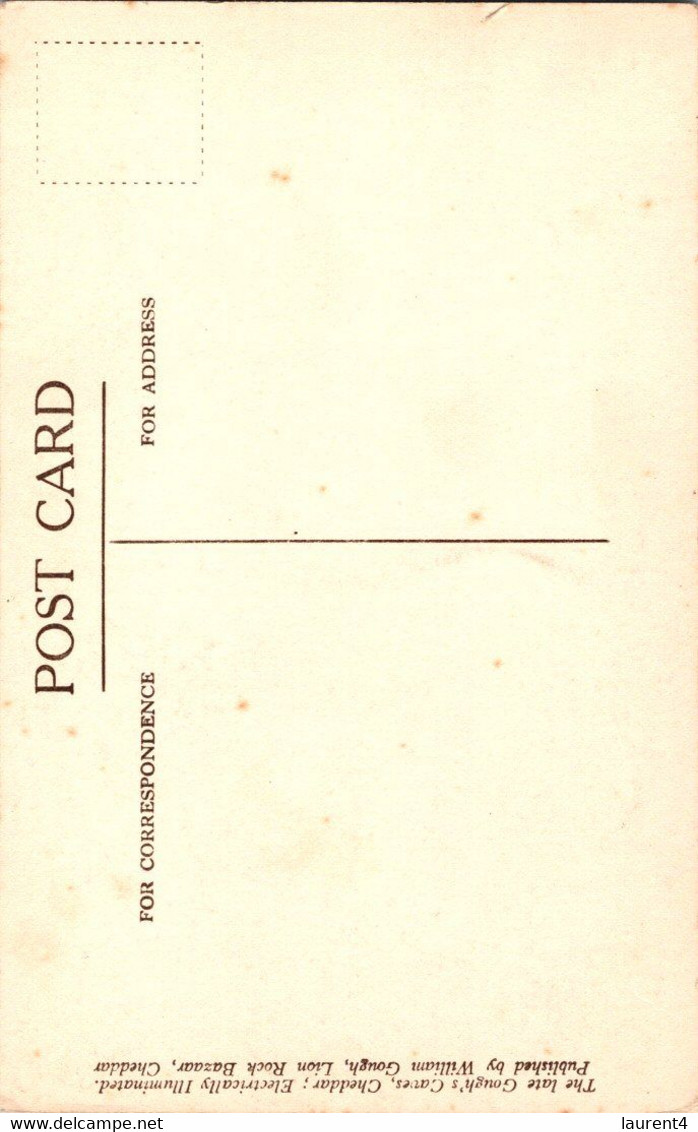 (4 A 27) Older Postcard - UK - Cheddar - Cheddar