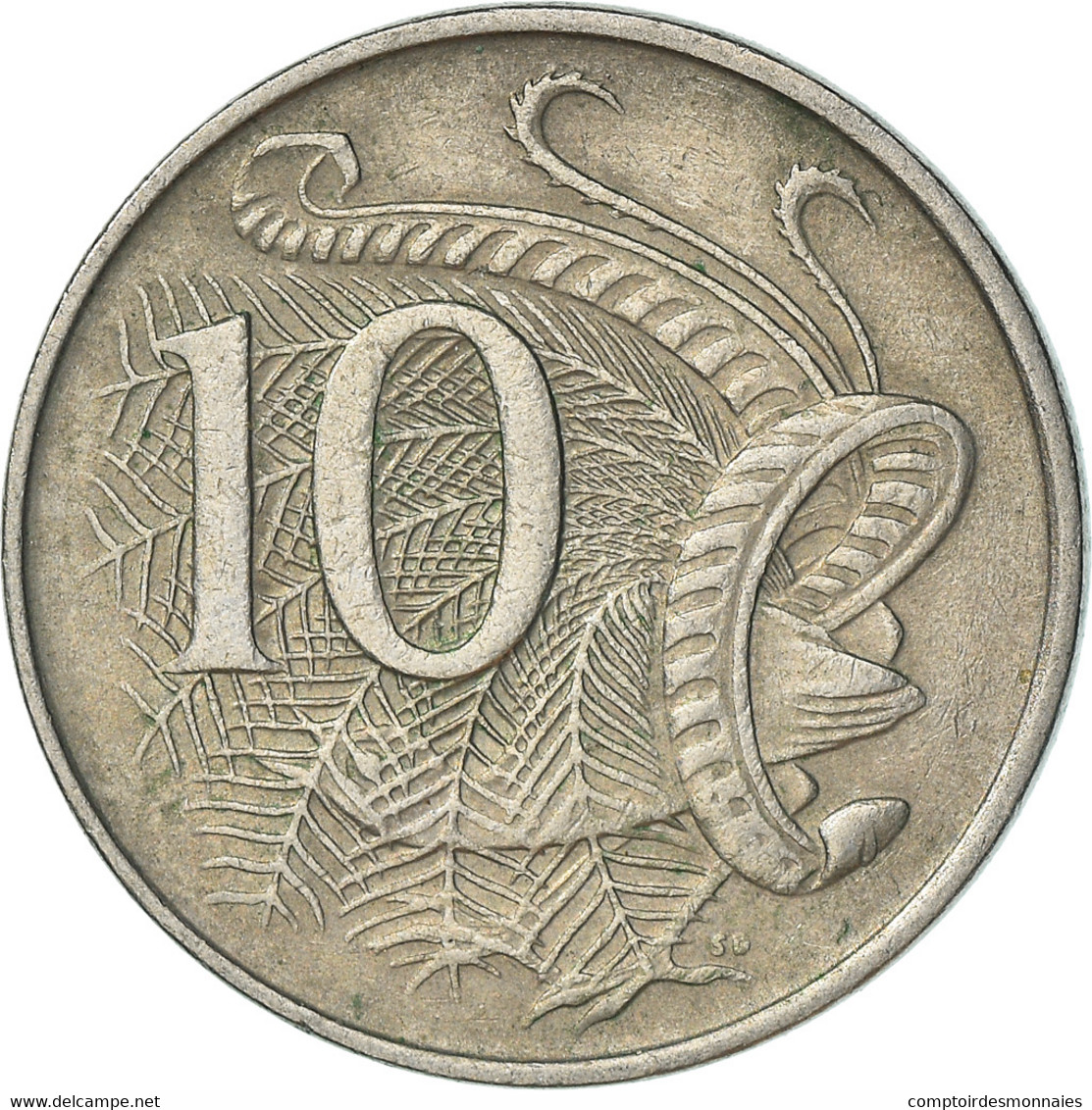 Monnaie, Australie, Elizabeth II, 10 Cents, 1968, TB+, Copper-nickel, KM:65 - 10 Cents