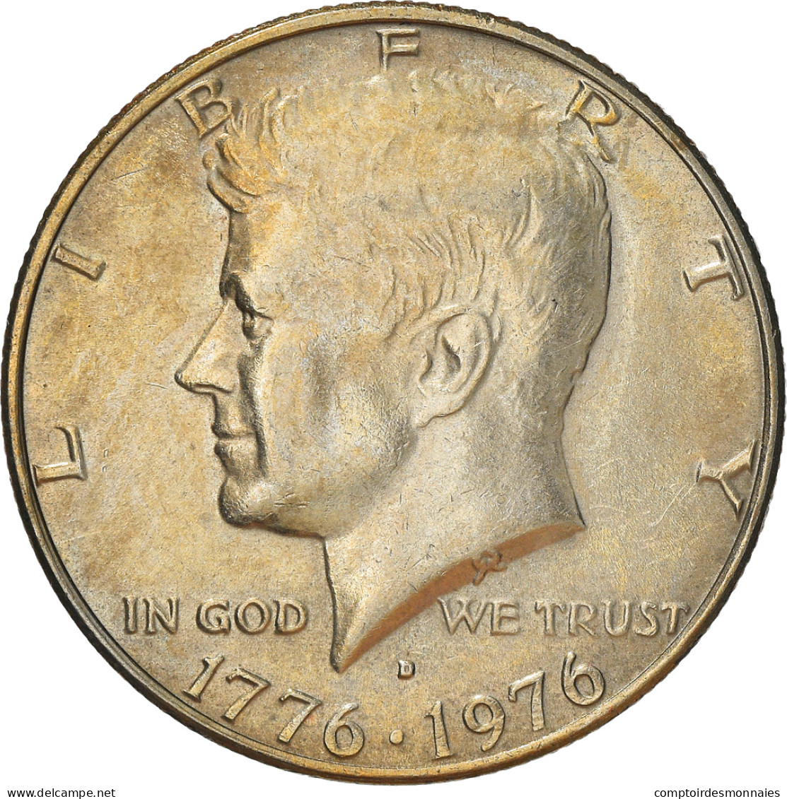 Monnaie, États-Unis, Kennedy Half Dollar, Half Dollar, 1976, U.S. Mint, Denver - 1964-…: Kennedy