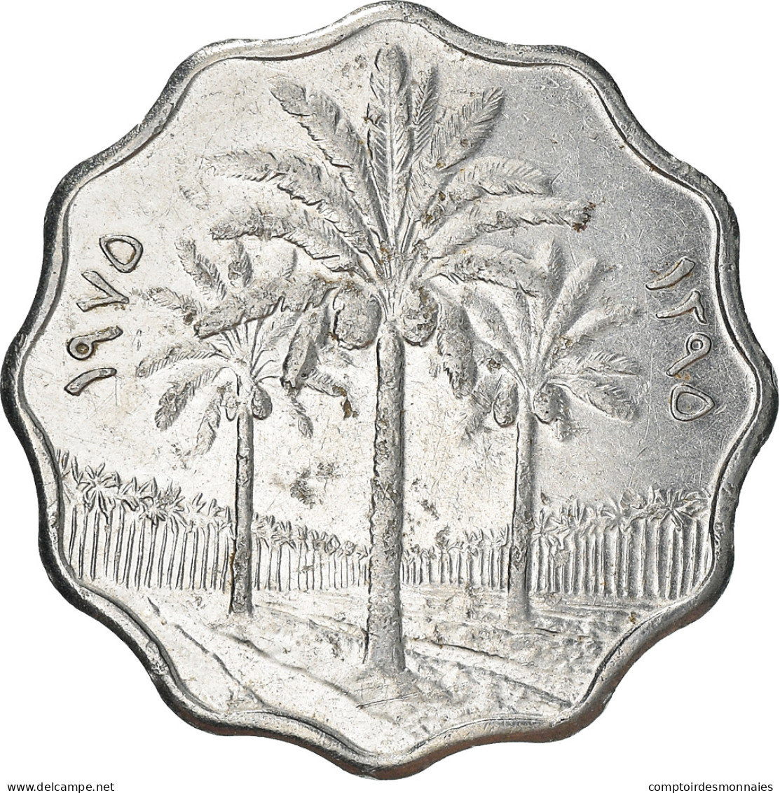 Monnaie, Iraq, 5 Fils, 1975, TTB+, Stainless Steel, KM:141 - Iraq