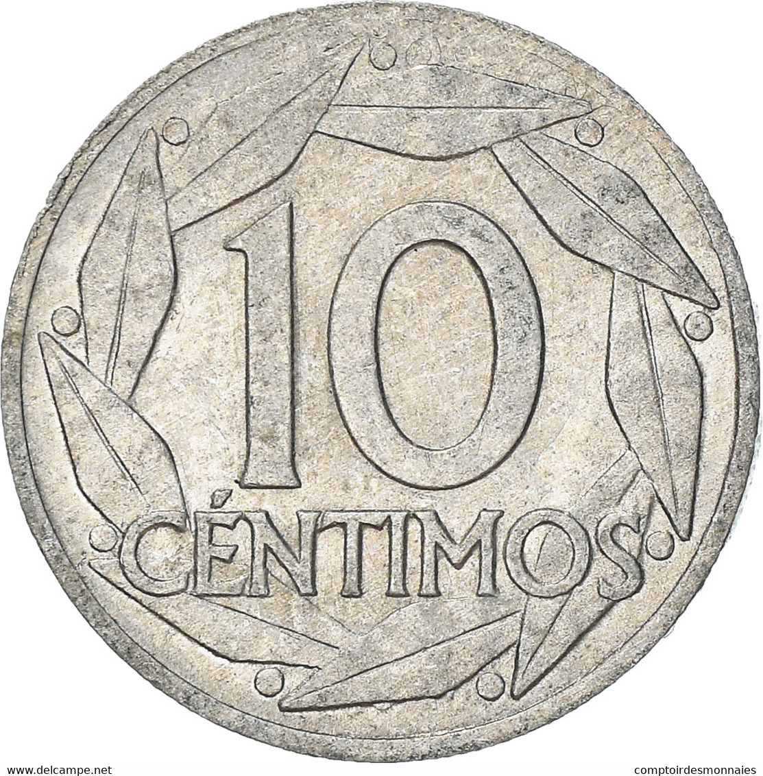 Monnaie, Espagne, Francisco Franco, Caudillo, 10 Centimos, 1959, TTB+ - 10 Pesetas