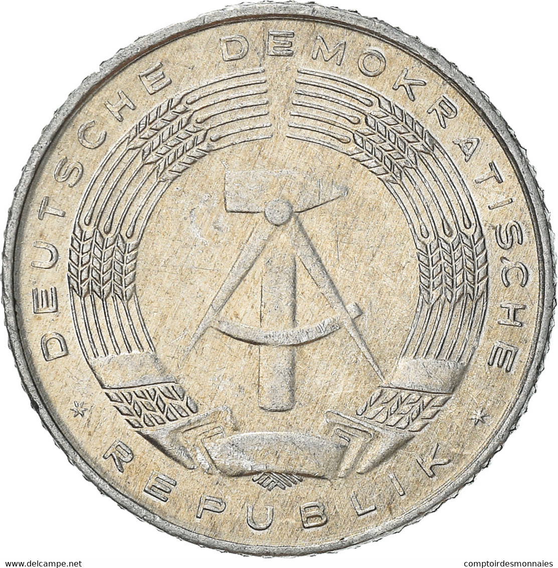 Monnaie, GERMAN-DEMOCRATIC REPUBLIC, 50 Pfennig, 1971, Berlin, SUP, Aluminium - 50 Pfennig