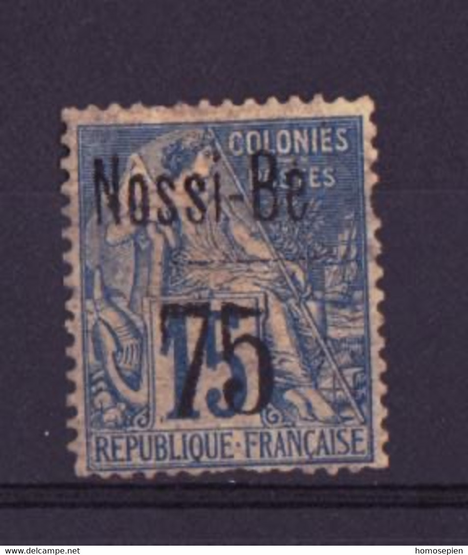 Nossi Bé - Nosy Be - Madagascar 1893 Y&T N°21 - Michel N°(?) * - 75cs15c Type Alphée Dubois - Neufs