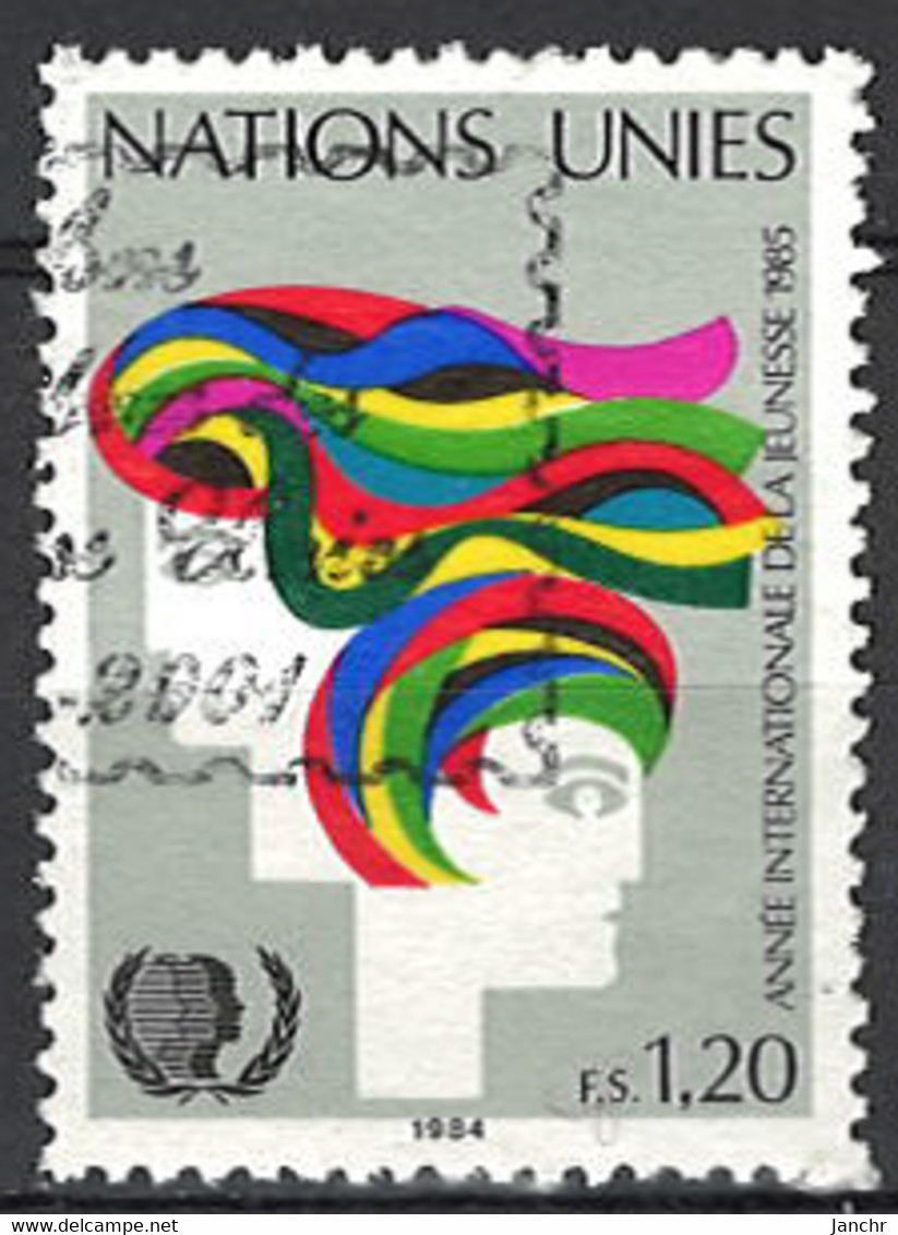 Nations Unies, Vereinte Nationen - Genf 1984. Mi.Nr. 126, Used O - Gebruikt
