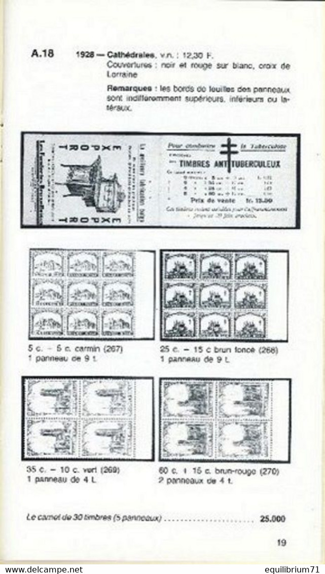 Catalogue Officiel / Officiële Catalogus - Timbres-poste En Carnets 1907-1978 - Belgique & Congo Belge - Bélgica