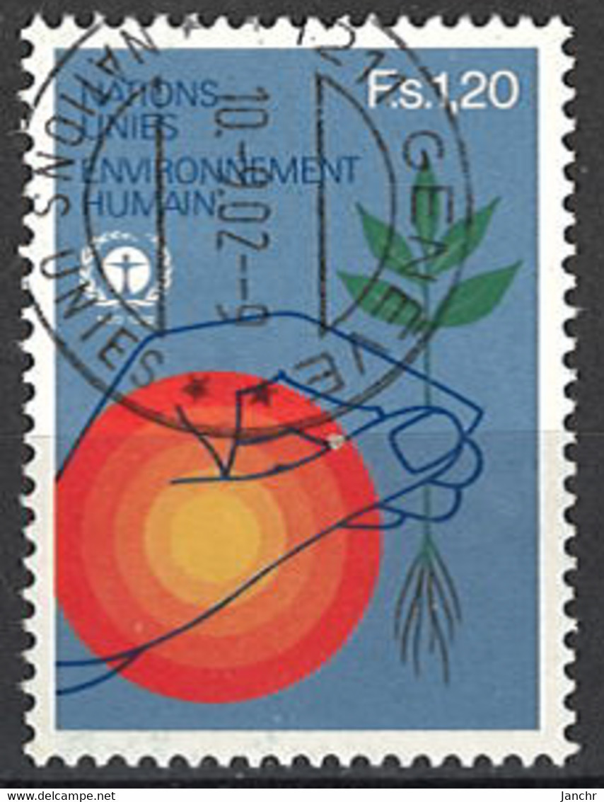 Nations Unies, Vereinte Nationen - Genf 1982. Mi.Nr. 106, Used O - Gebraucht