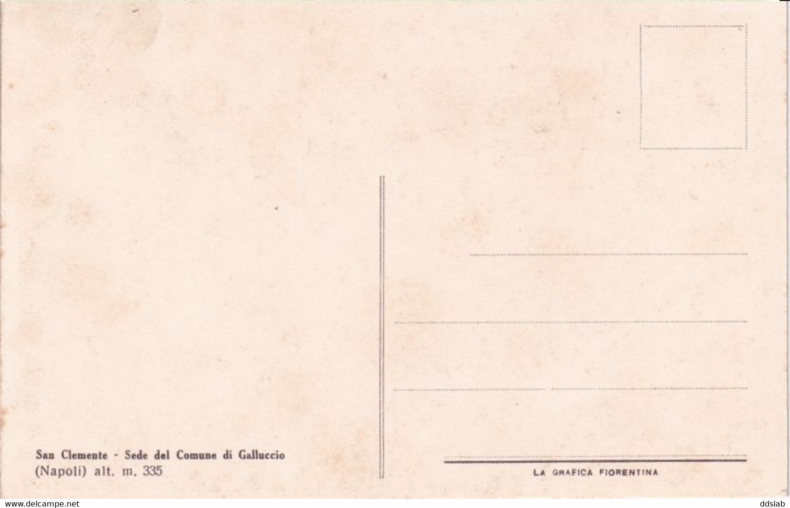 San Clemente Di Galluccio (Caserta) - Anni '30 - Piazza Umberto I E Via Napoli Animata - Caserta