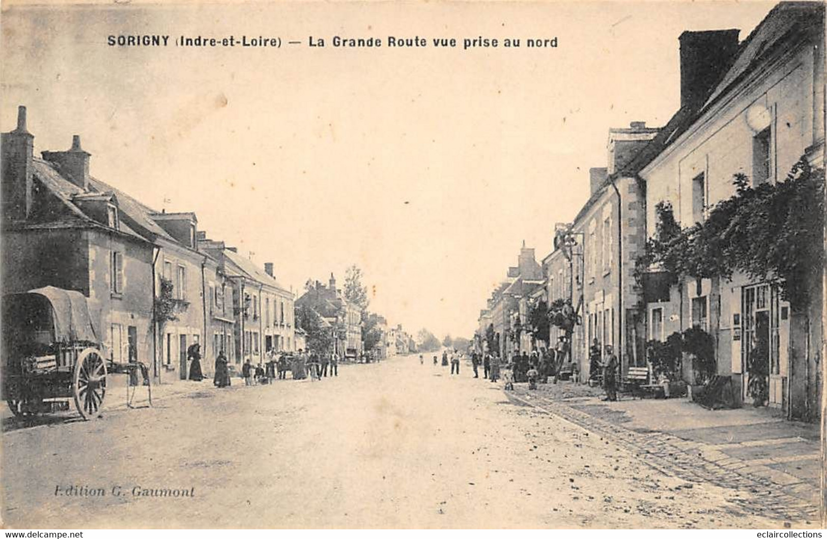 Sorigny        37       La Grande Rue, Vue Prise Au Nord     (voir Scan) - Autres & Non Classés