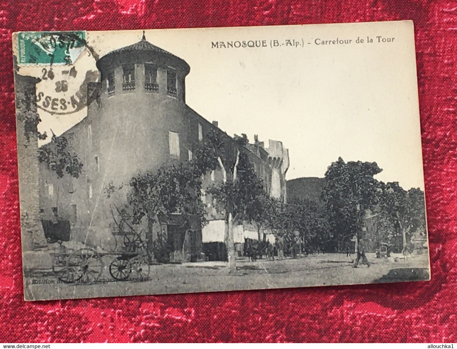 Manosque -  [04] Alpes De Haute Provence -☛Carte Postale CPA--Europe France -☛1925 Carrefour De La Tour - Manosque