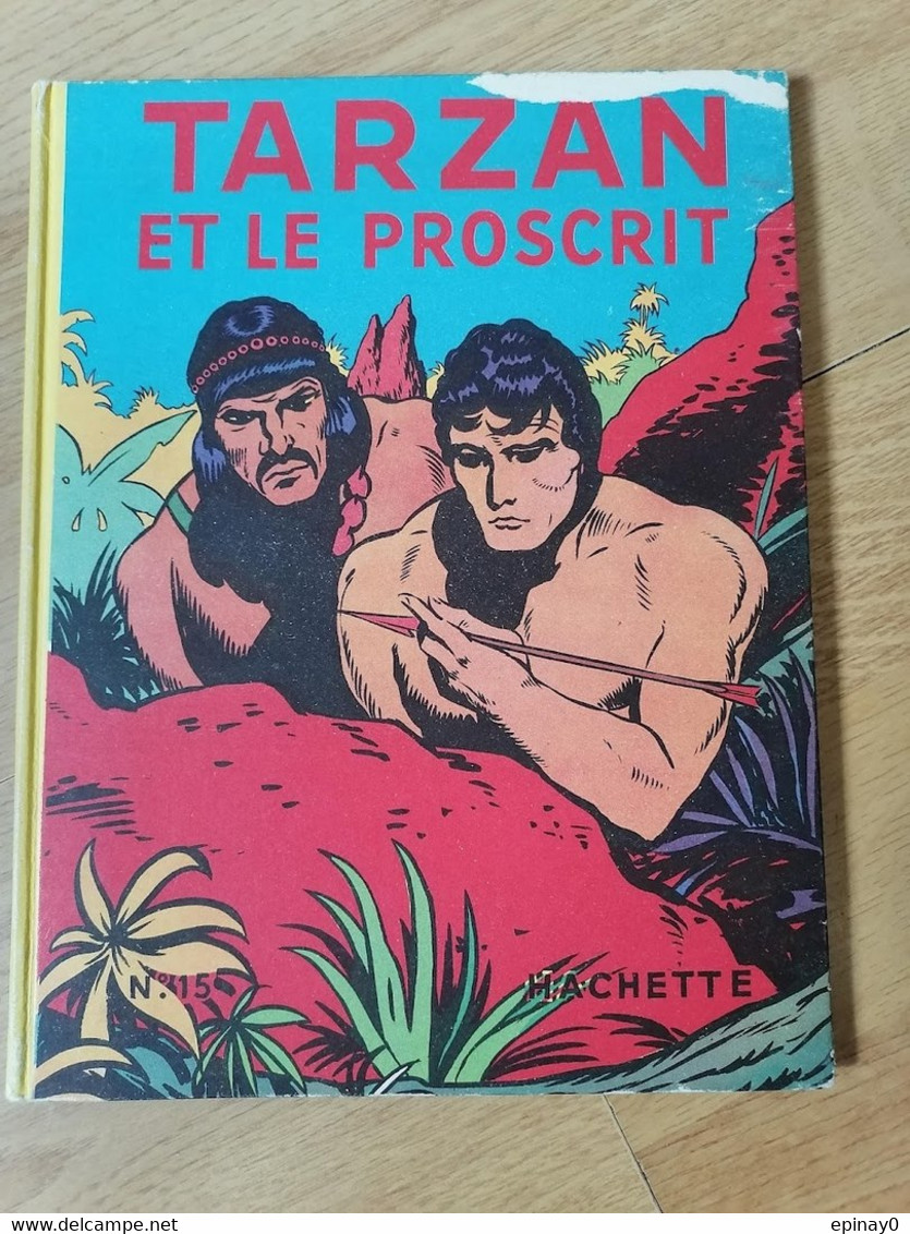 TARZAN - N° 15 Année1951 - VENTE à PRIX FIXE -  LE PROSCRIT - Le Seigneur De La Jungle - EDGAR RICE BURROUGHS - Tarzan