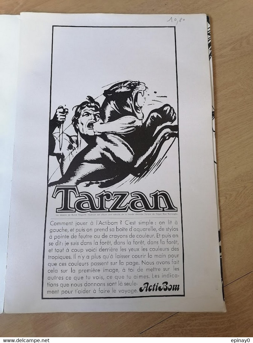 TARZAN - Année 1968 - VENTE à PRIX FIXE - DELPIRE - Le Seigneur De La Jungle - EDGAR RICE BURROUGHS - Tarzan