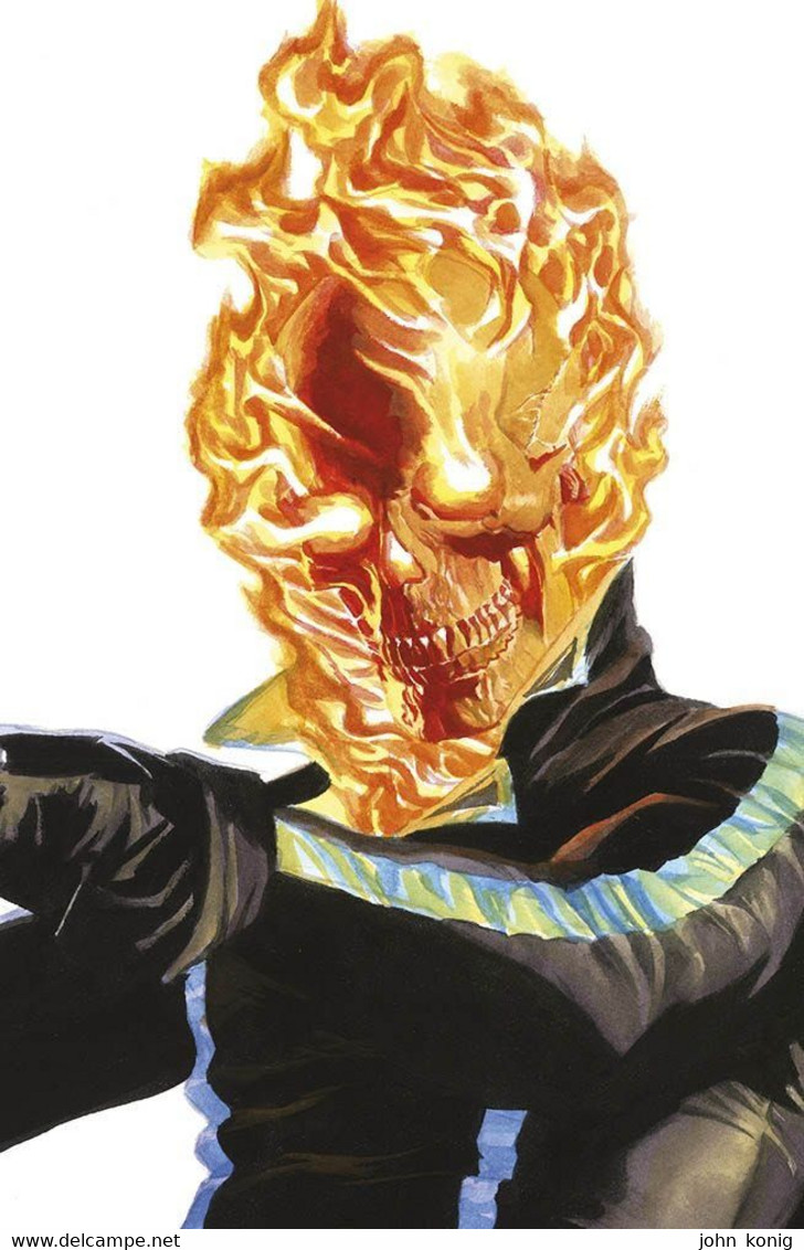 MARVEL / PANINI COMICS - Variant Cover Alex Ross - Avengers 29 (anno 2021) - GHOST RIDER - Super Eroi