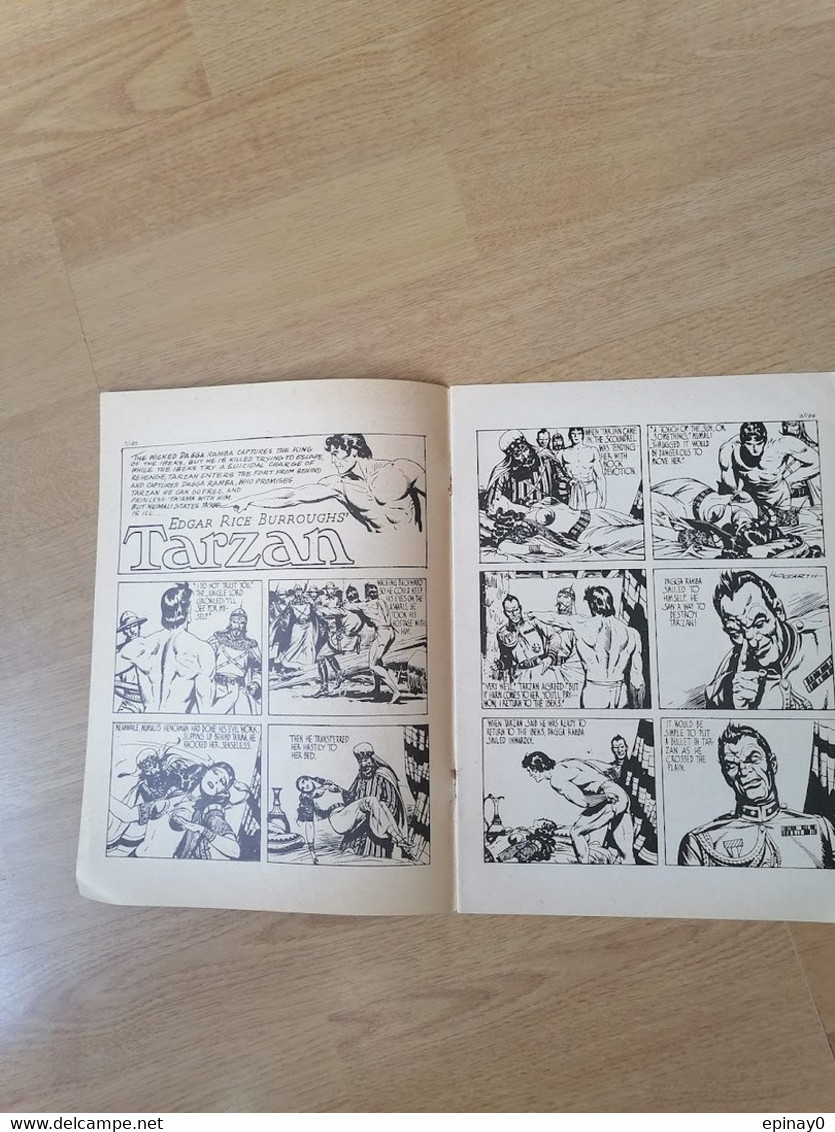 TARZAN - N° 34 - Année 1956 - édition Anglais - Le Seigneur De La Jungle - EDGAR RICE BURROUGHS - Cómics De Periódicos