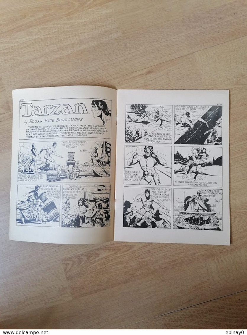 TARZAN - N° 32 - Année 1956 - édition Anglais - Le Seigneur De La Jungle - EDGAR RICE BURROUGHS - BD Journaux