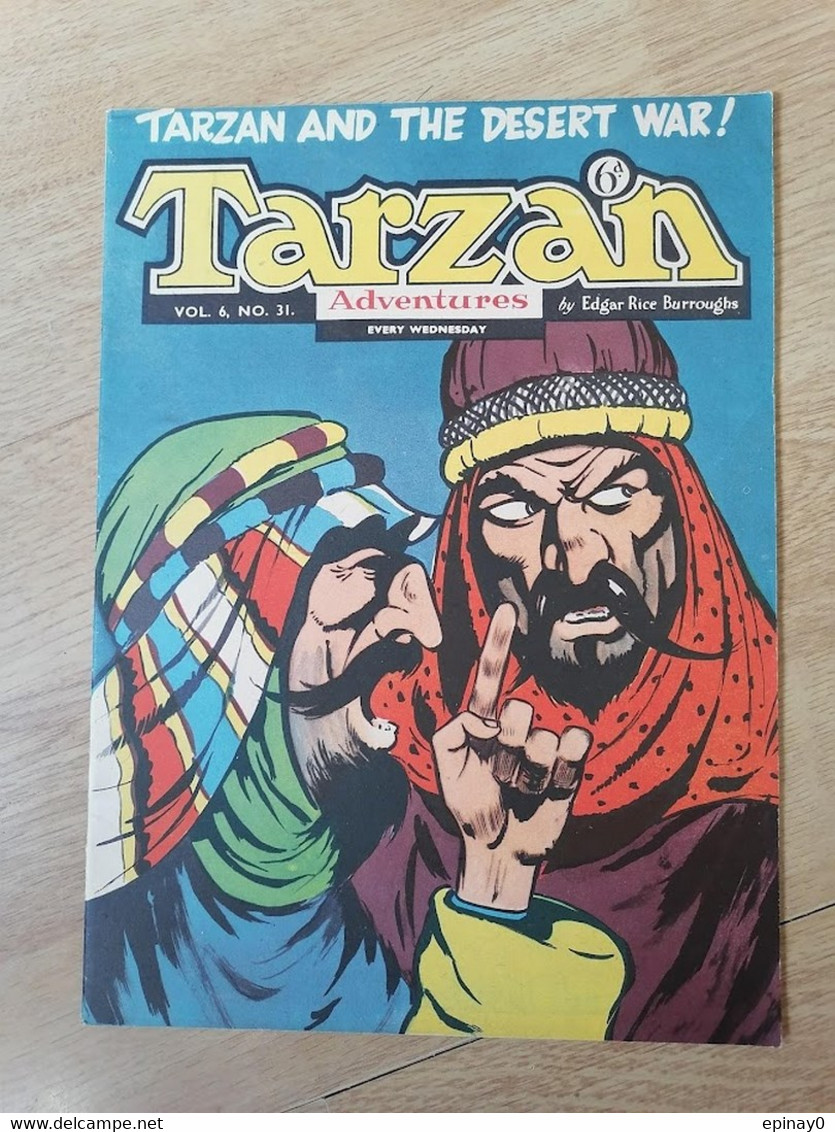 TARZAN - N° 31 - Année 1956 - édition Anglais - Le Seigneur De La Jungle - EDGAR RICE BURROUGHS - Zeitungscomics