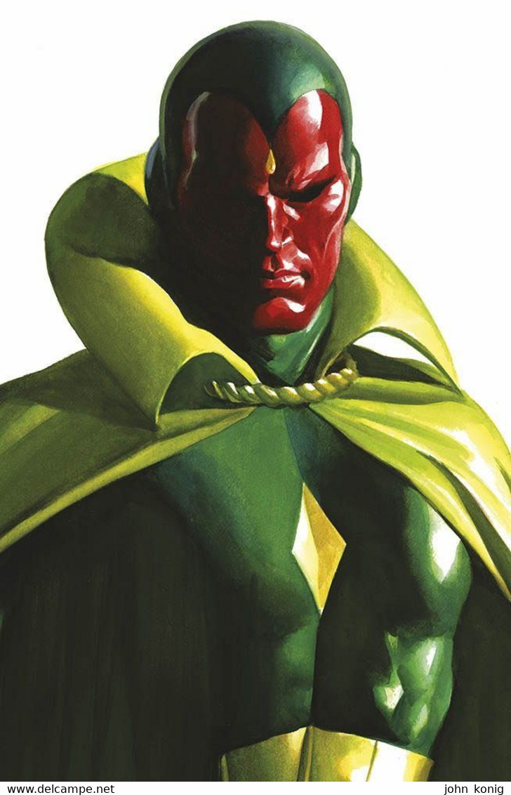 MARVEL / PANINI COMICS - Variant Cover Alex Ross - Avengers 31 (anno 2021) VISION - Super Heroes