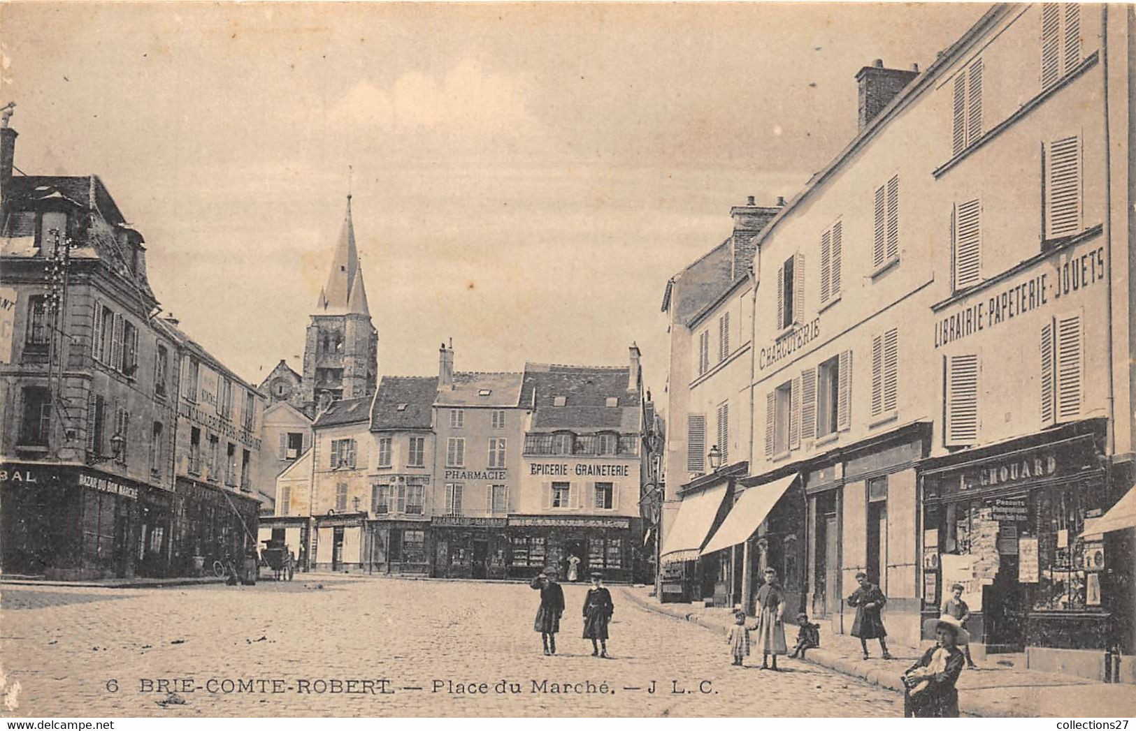 77-BRIE-COMTE-ROBERT- PLACE DU MARCHE - Brie Comte Robert