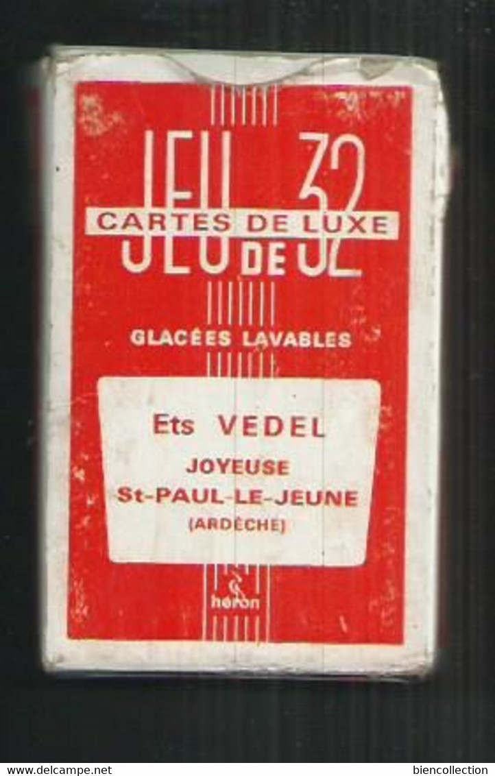 Jeu De 32 Cartes Publicité Vedel à Joyeuse (Ardèche) - 32 Cards