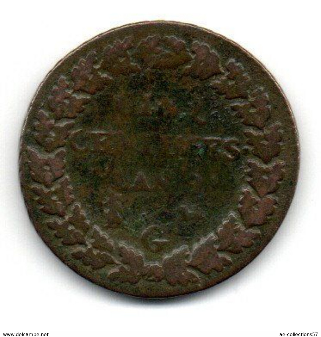 Directoire  -  5 Centimes An 9 G - état B+ - Other & Unclassified