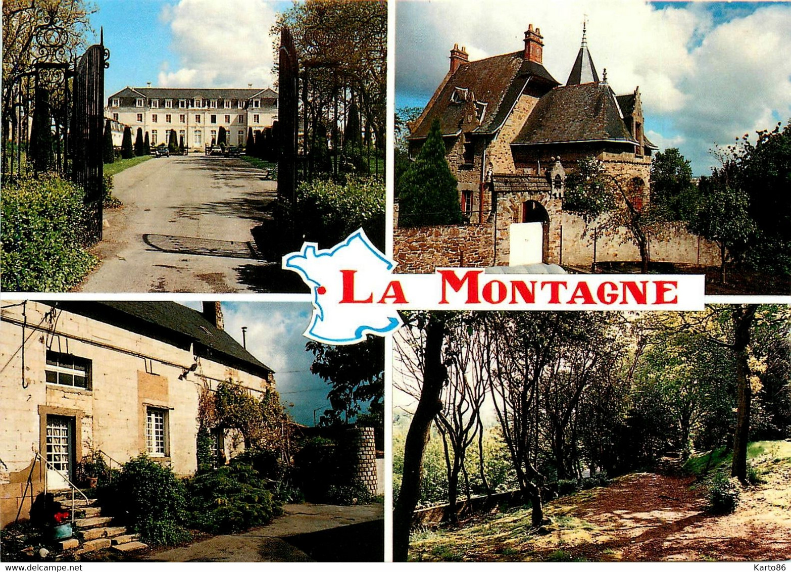 La Montagne * Souvenir De La Commune * Multivues - La Montagne