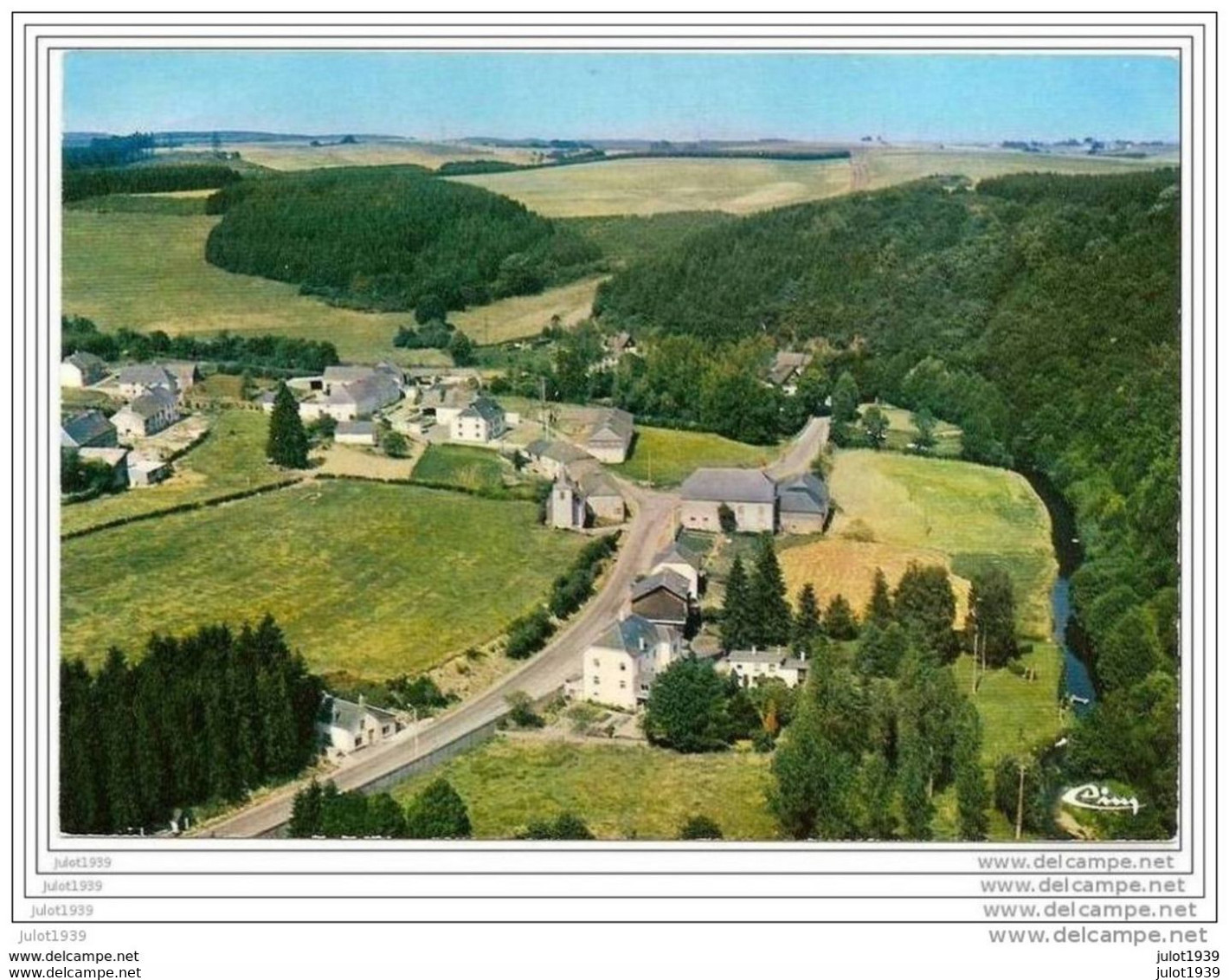 BODANGE ..-- Le VILLAGE .   Hôtel  " Le Martin - Pêcheur " . - Fauvillers