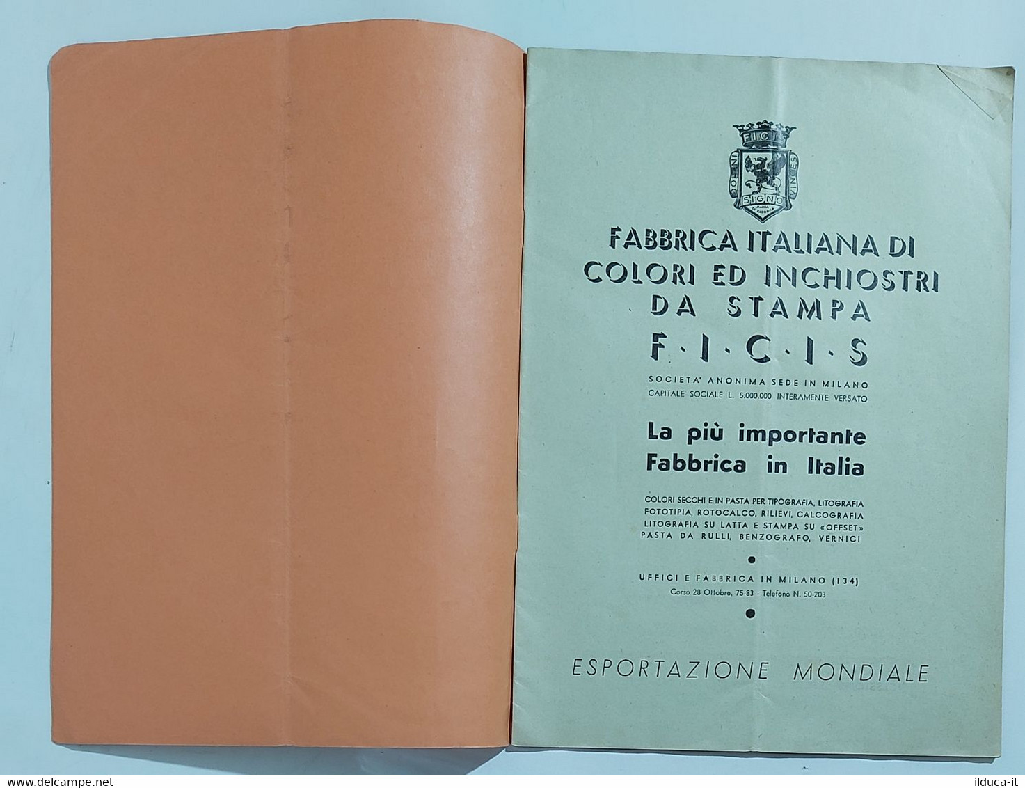 36066 Bollettino Federazione Fascista Esercenti Industria Grafica - 1937 - Italiaans