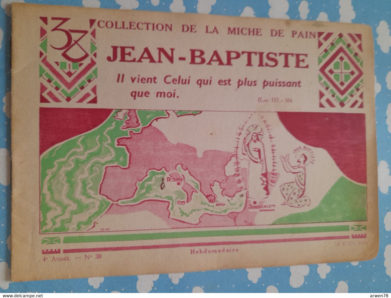 LA MICHE DE PAIN CATECHISME ILLUSTRE 1938 JEAN BAPTISTE - Otros & Sin Clasificación