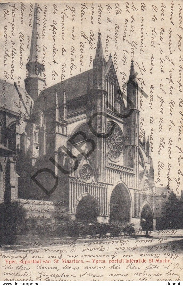 Postkaart/Carte Postale IEPER Zijportaal Van St Maartens (C949) - Ieper