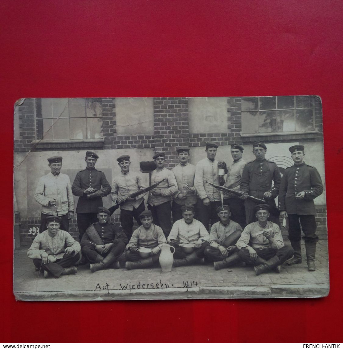 CARTE PHOTO SOLDATS PADERBORN - War 1914-18