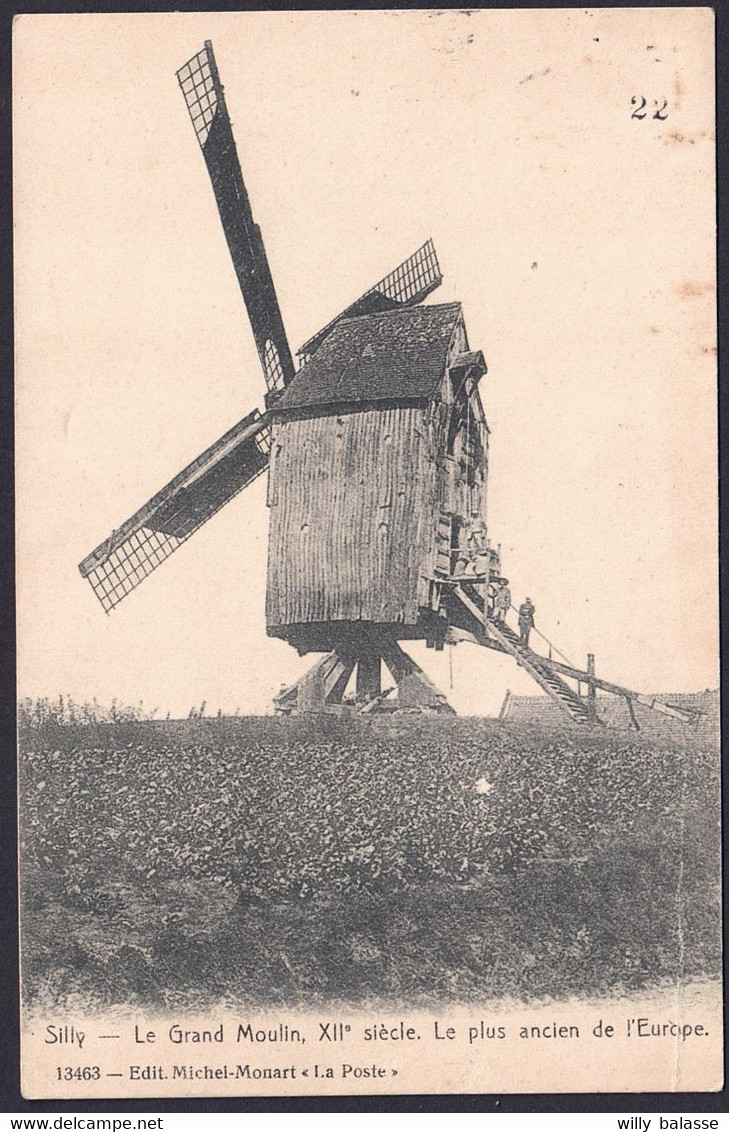 +++ CPA - SILLY - Le Grand Moulin - XIIe Siècle - Molen  // - Silly