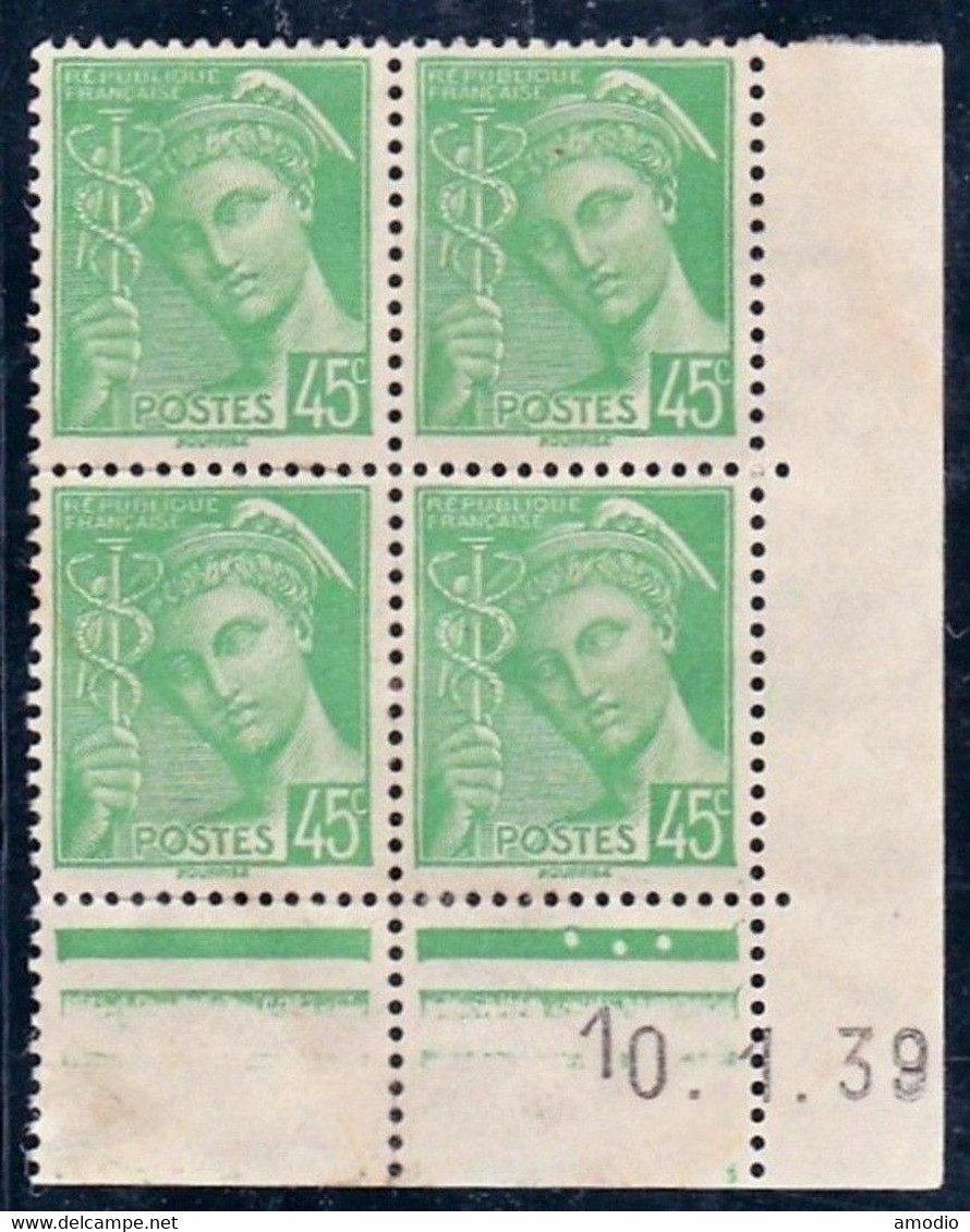 France YT 414 Mercure CD 10/01/39 NSG - ....-1929