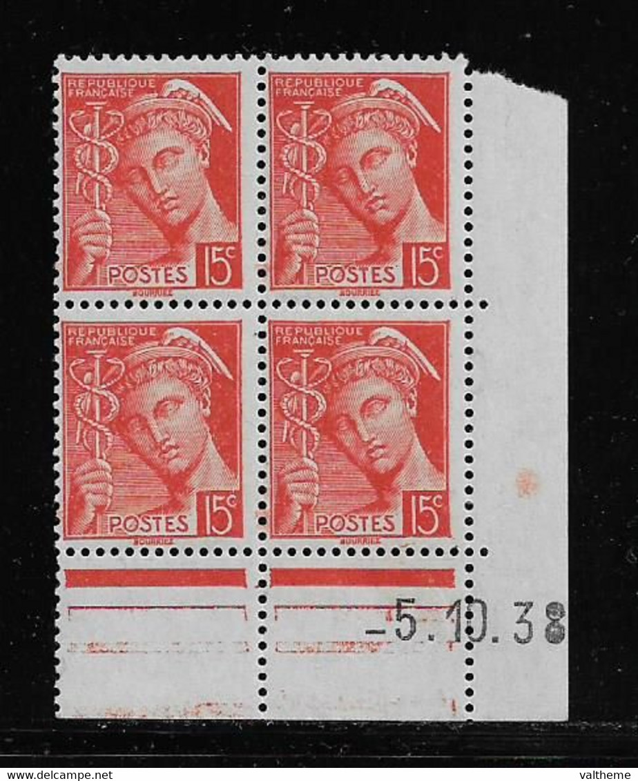 FRANCE  ( FCD3 - 1096 )  1938  N° YVERT ET TELLIER  N° 408   N** - 1930-1939