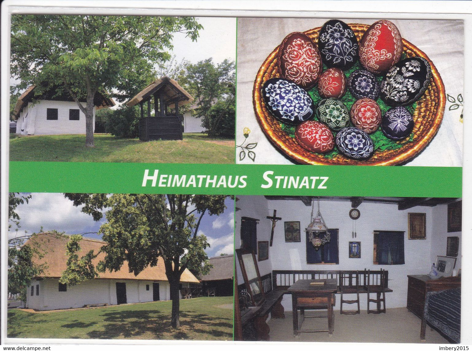 Burgenland Ak Stinatz, Stinjaki, Pásztorháza, Heimathaus, Im Bezirk Güssing - Güssing