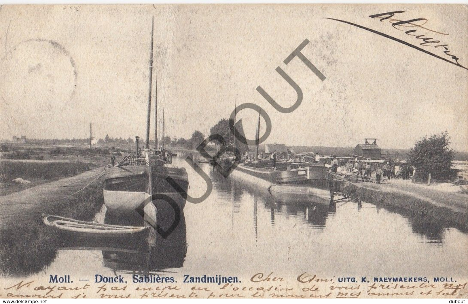 Postkaart/Carte Postale MOL- Moll, Donck, Sablères, Zandmijnen (C906) - Hulshout