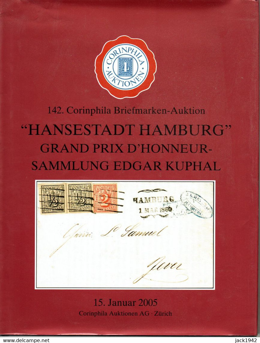 Hansestadt Hamburg -  Sammlung Edgar Kuphal - Corinphila 2005 - Cataloghi Di Case D'aste