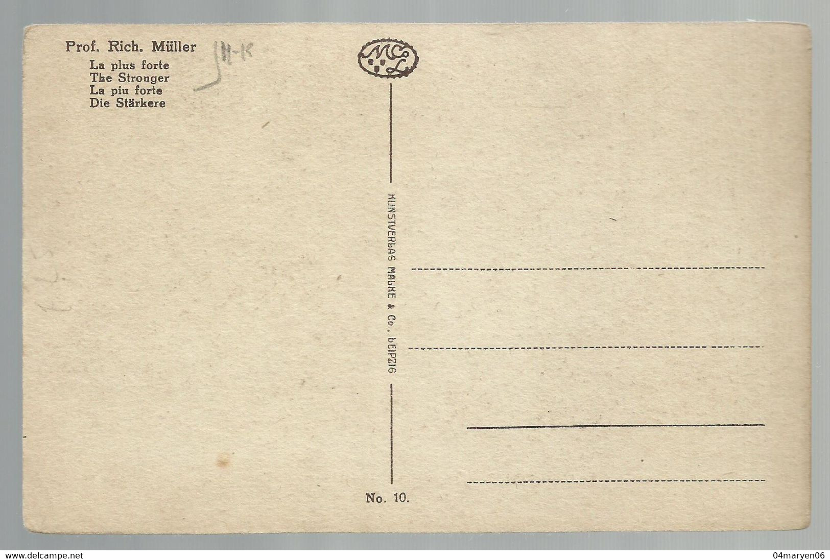 ***  PROF. RICH. MÜLLER ***  -  Zie / Voir Scan's - Mueller, Richard