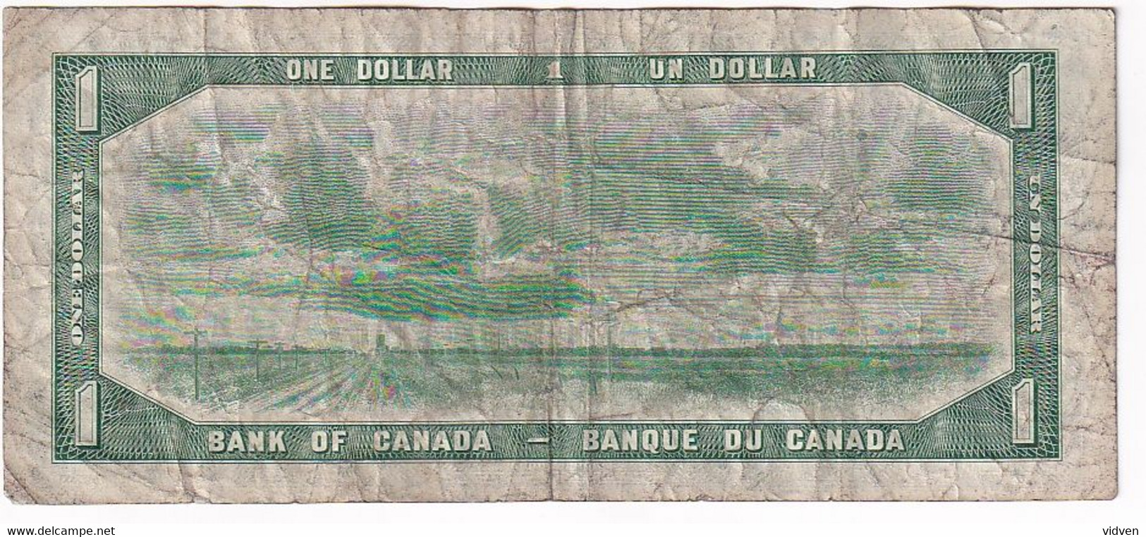 CANADA 1 DOLLAR BANKNOTE 1954 - Canada