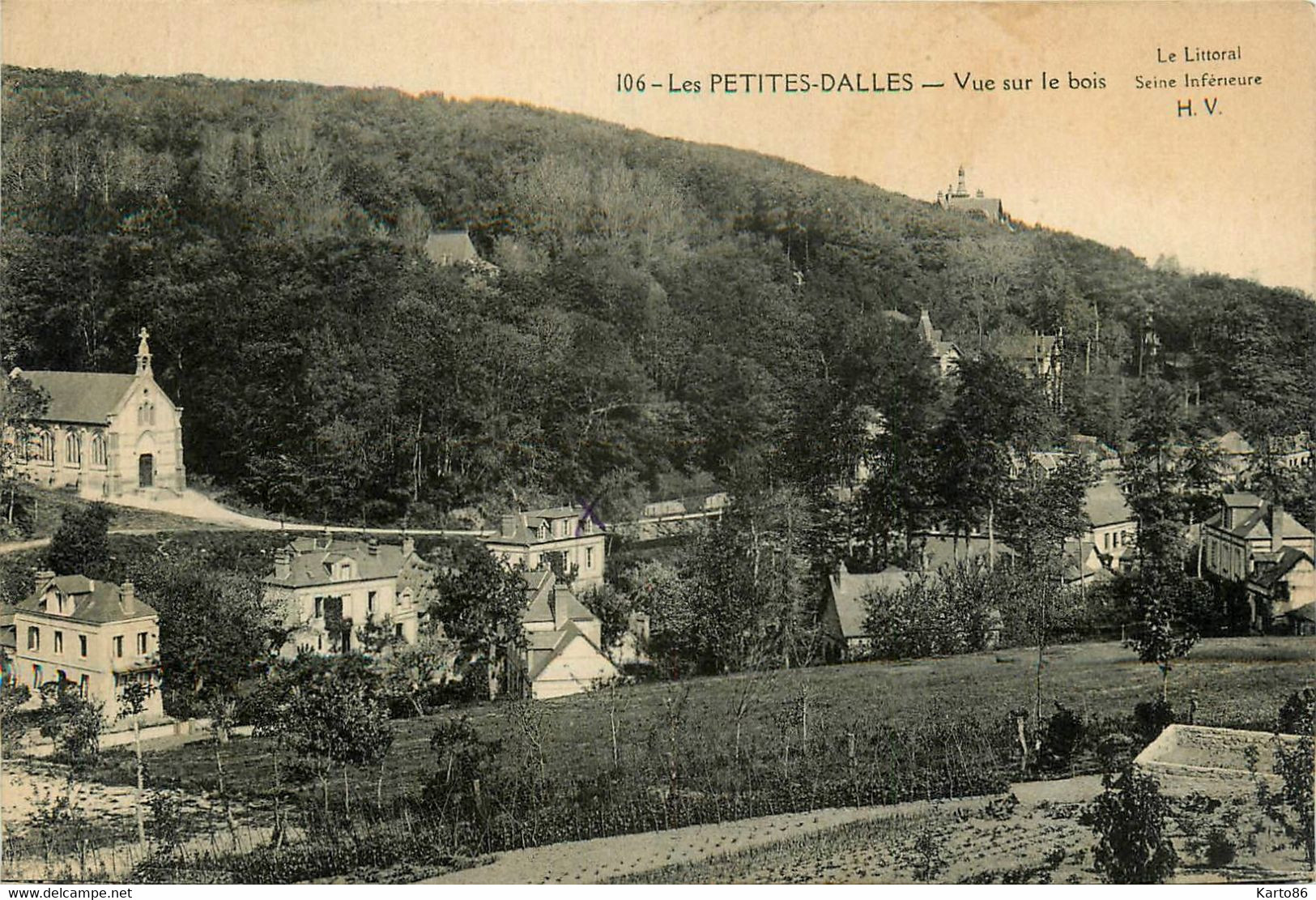 Valmont * Village Hameau Les Petites Dalles * Vue Sur Le Bois * Panorama - Valmont