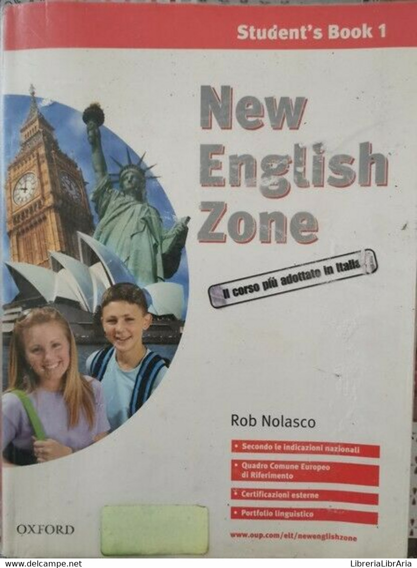 New English Zone + CD ROM	 Di Rob Nolasco - ER - Jugend